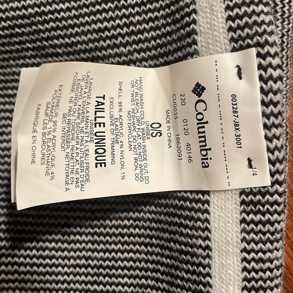 NWT 🥶❄️Columbia Lodge Unisex Extra Long Scarf - Picture 5 of 6